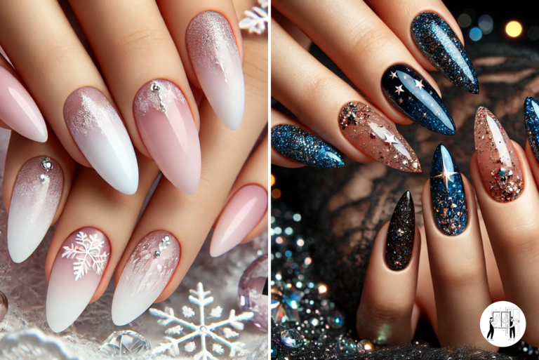 classy winter nails